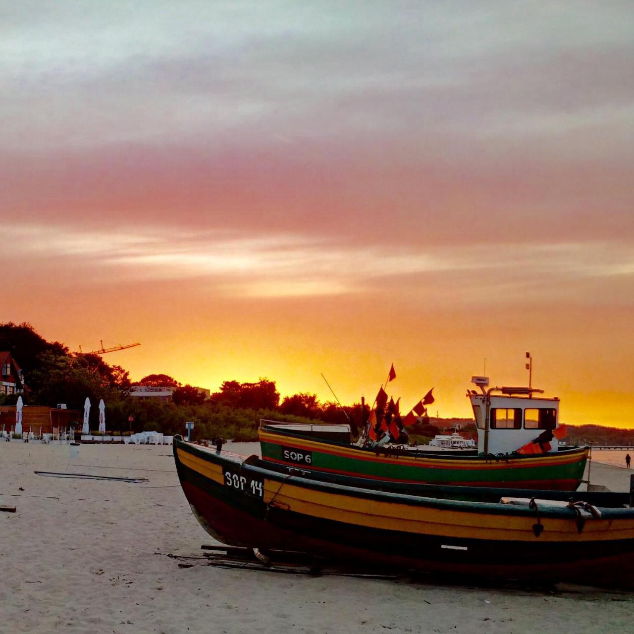 Villa Flaming Sopot Buitenkant foto